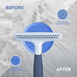 Dog rake deshedding dematting Brush Comb