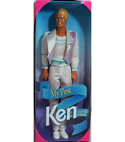 Amazon.com: My First Ken Barbie Doll Easy to Dress Partner of