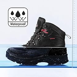 NORTIV 8 Boots Snow Winter Insulated Waterproof