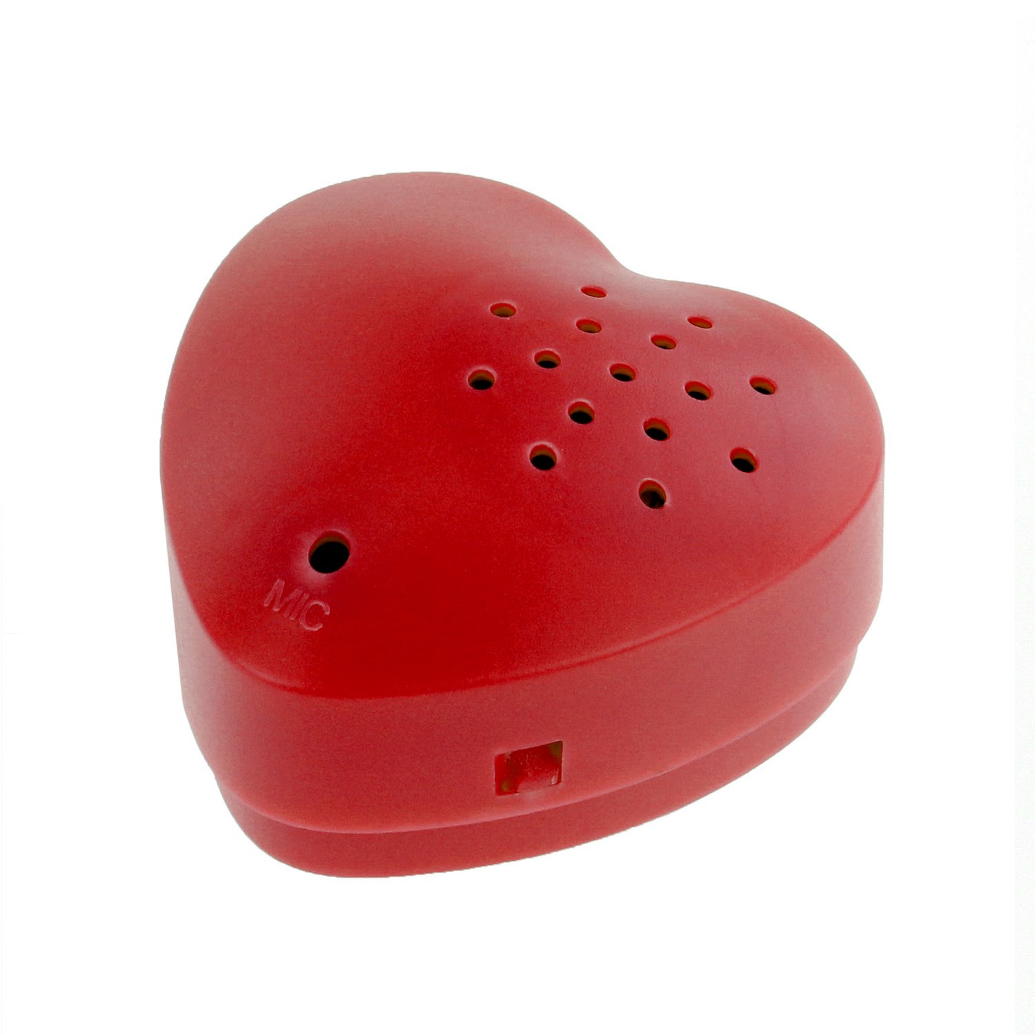 Rattles & Plush Rings Record Custom Messages Stuffed Teddy Bear Animal Recordable Heart Pink 2