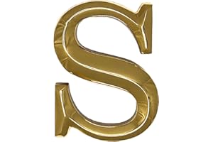 MICHAEL HEALY Monogram Letter S Door Knocker - Brass