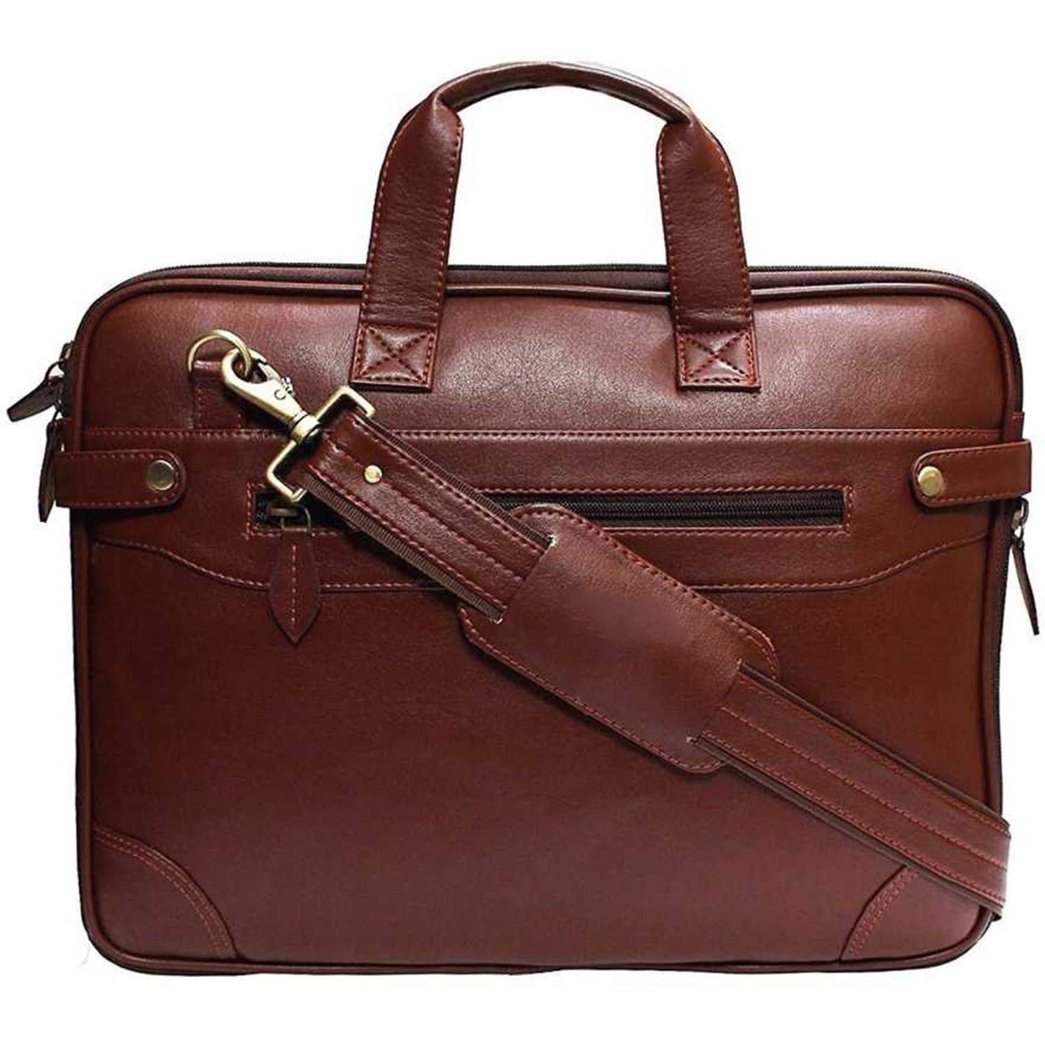laptop sling bag leather