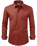 Alimens & Gentle Men's Dress Shirt Regular Fit