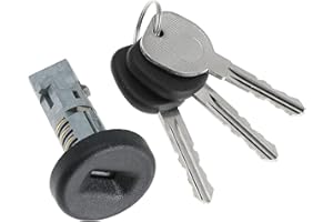 DERIDI 924-796 Ignition Switch Keys Lock Cylinder with On-Board Programming for Chevy Silverado 2005-2016 for GMC Sierra Savana 2007-2014 for Cadillac 2004-2014 Replace 15794826 15919460 19120038