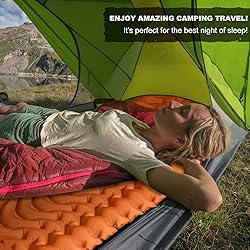 MEETPEAK Sleeping Mat, Inflatable Camping Sleeping