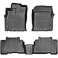 WeatherTech Custom Fit FloorLiners for Toyota FJ Cruiser - 1st & 2nd Row (446041-443112), Black
