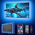 LED Lights for LED TV Backlight, 9.8 ft LED Lights for TV 32-60 inch Led TV Light Behind USB RGB Color Changing LED Strip Lights TV Monitor Lighting with Remote Music Sync Bluetooth APP Control
