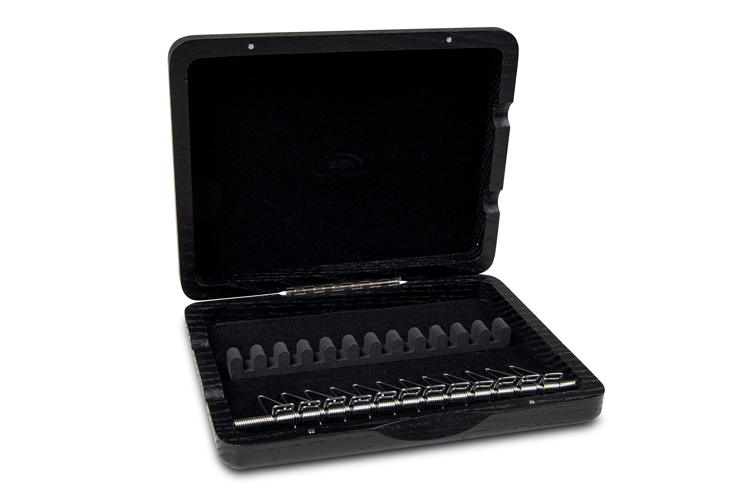GEWA Oboe Reed Case 12 Reeds Black Lacquered Finish