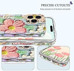 Avocase for iPhone 15 Pro Max Case, Colorful Oil