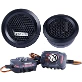 Memphis PRX10 Power Reference Series 1" PEI Dome Tweeters with 2-Way Crossover - Pair
