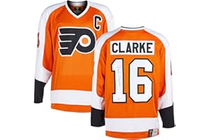 Bobby Clarke Signed Philadelphia Hockey Retro FNTCS Jersey