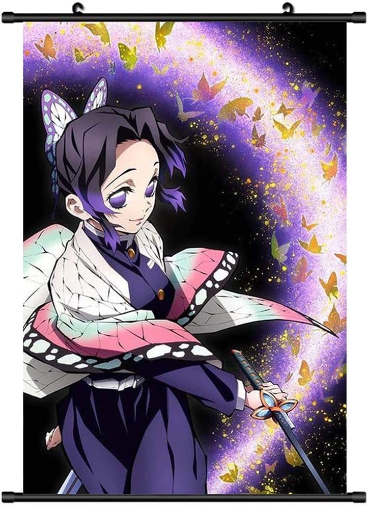 Amazon Com Sosojustgo2 Anime Demon Slayer Kimetsu No Yaiba Poster No Fading Art Poster Cartoon Characters Wall Hanging Scroll Painting Poster Home Decor Fans Gift Style 5 Posters Prints