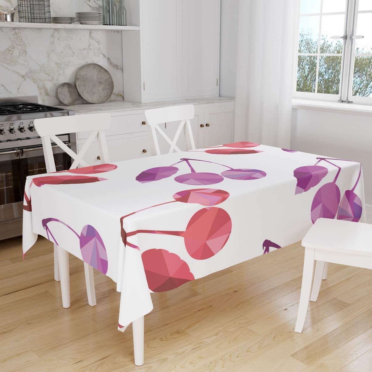 Bonamaison Kitchen Decoration, Tablecloth, 140cm x 160cm - Designed and Manufactured in Turkey