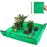 39.5"x39.5" Extra Large Potting Mat for Indoor Plant Transplanting and Mess Control, Repotting Tray Mat Birthday Gifts for Pl