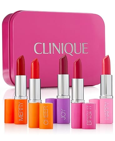 clinique 5 piece kisses lipstick set