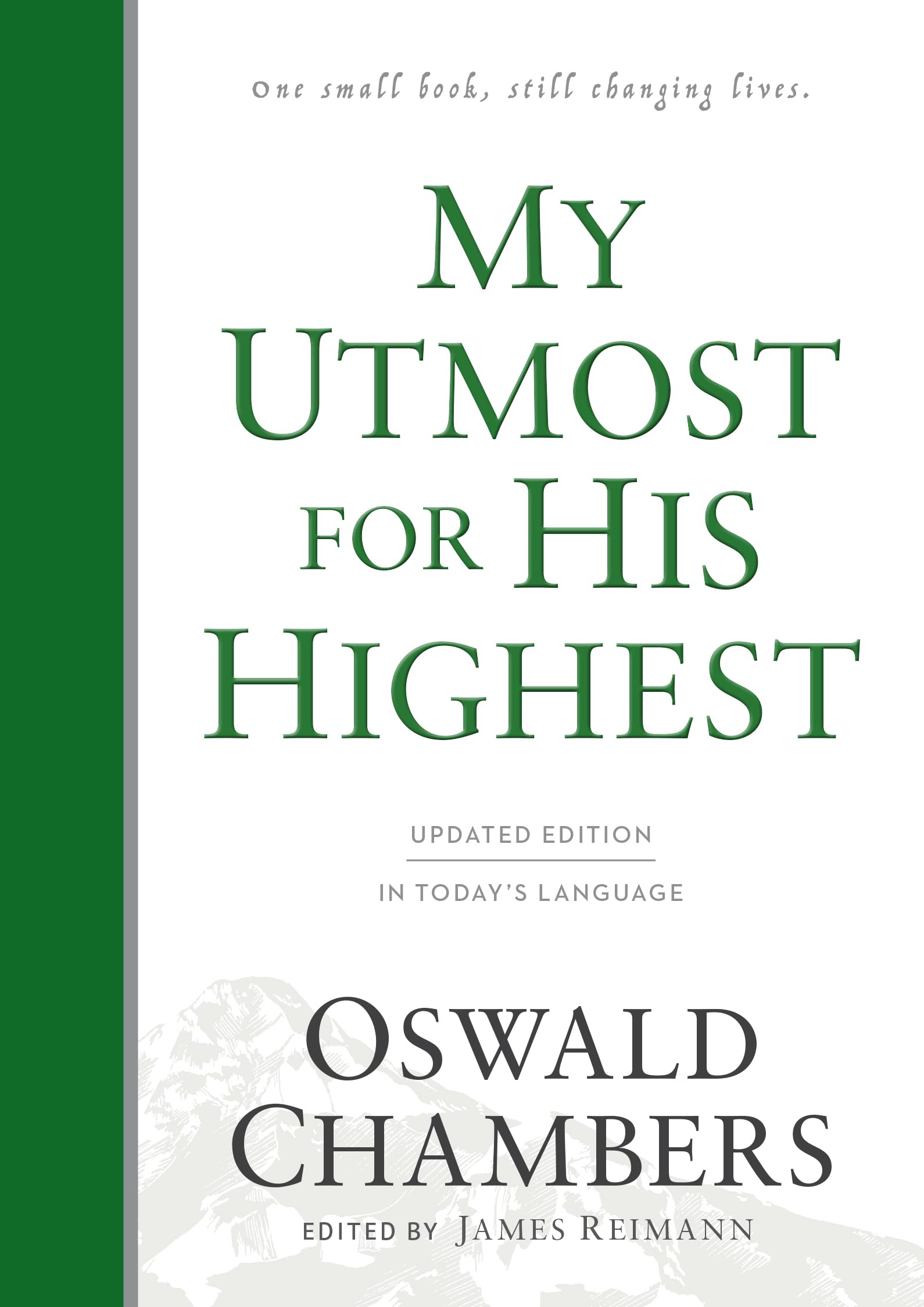 My Utmost for His Highest: Updated Language Hardcover (A Daily Devotional with 366 Bible-Based Readings) (Authorized Oswald Chambers Publications) My Utmost for His Highest: Updated Language Hardcover (A Daily Devotional with 366 Bible-Based Readings) (Authorized Oswald Chambers Publications) Hardcover Audible Audiobook Kindle Paperback