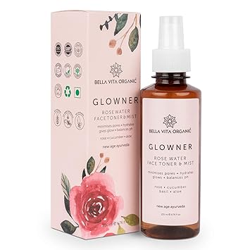 rose water tighten pores