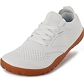 Joomra Women's Wide Minimalist Barefoot Shoes | Wide Toe Box Fashion Sneakers | Zero Drop Grippy Sole