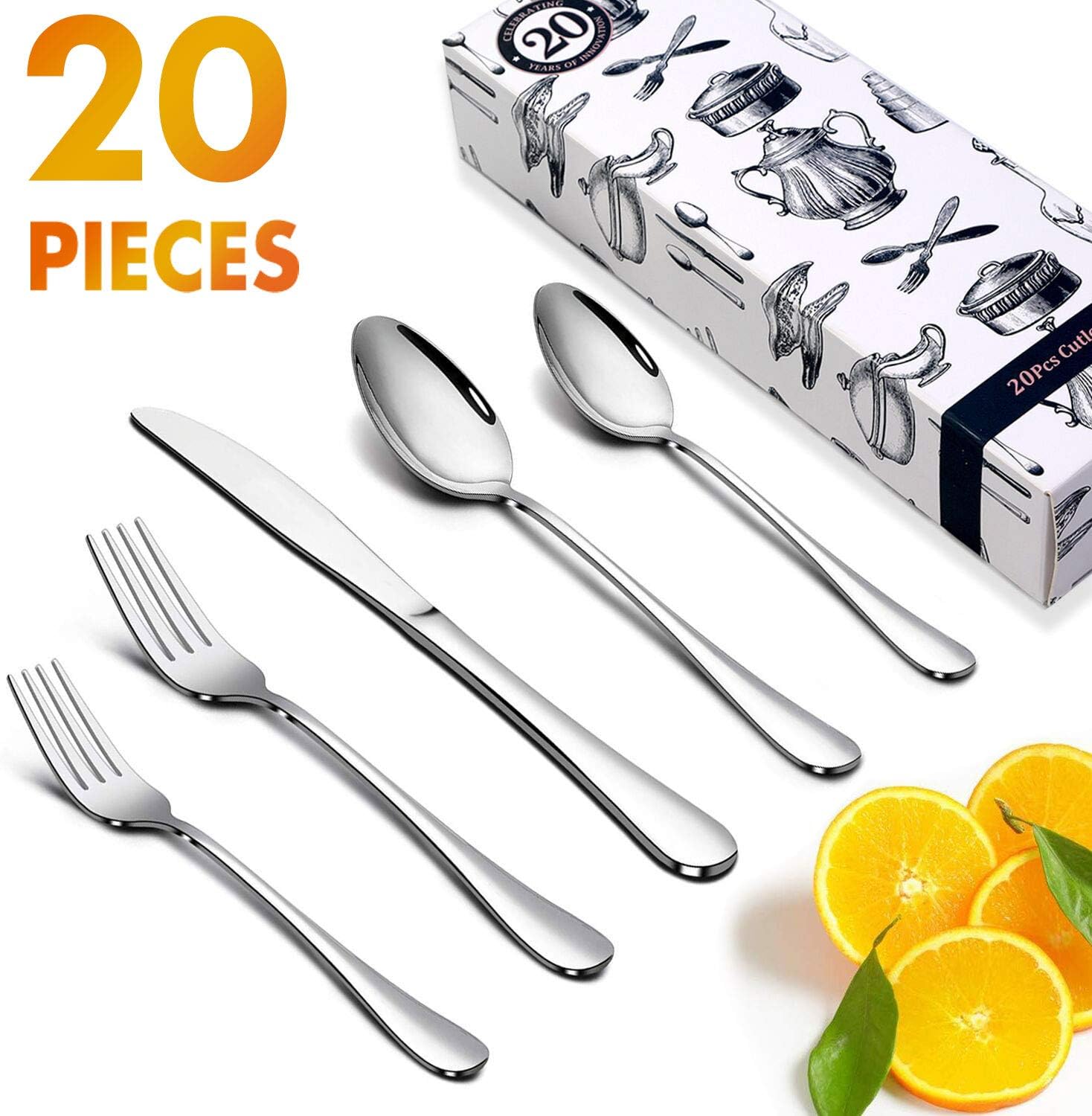 argenteria per 4 persone