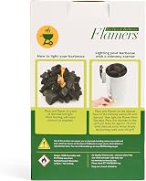 Flamers Natural Firelighters 24 Pack Eco Wood Wool Paraffin Burns Clean view 8