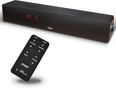 ZVOX AV157 Dialogue Clarifying Sound Bar with AccuVoice 12 Voice Boost
