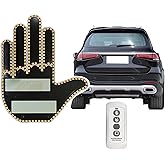Finger Gesture Light, Funny Led Hand Sign with Remote, Glowgesture for Car Truck - Ideal Gifted Car Accessories, Truck Access