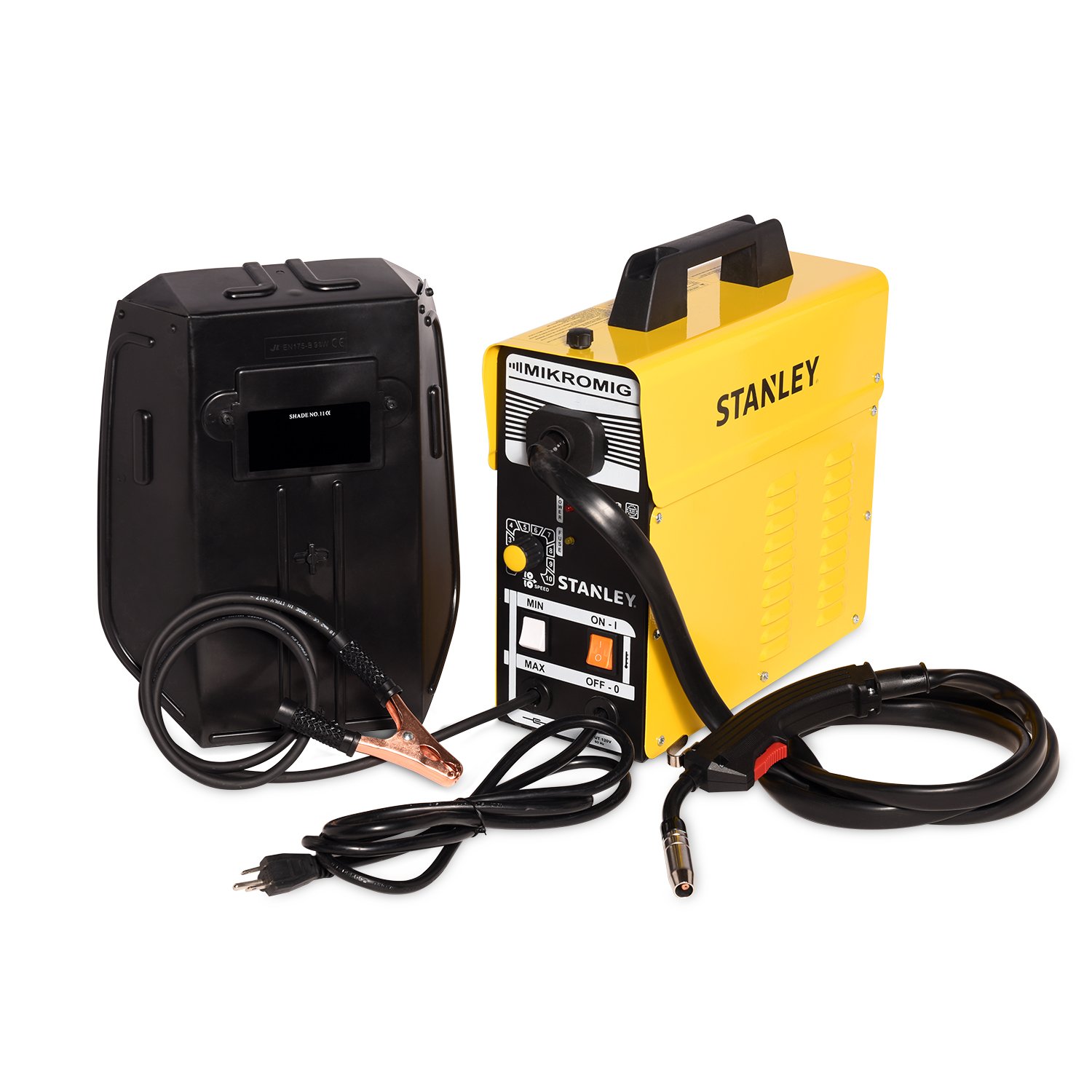 Stanley 120V MIKROMIG Welding Machine Portable 80Amp FluxCored Mild
