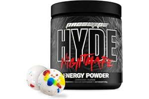PS PROSUPPS Hyde Nightmare Pre-Workout Powder Energy Drink - Intense Energy Mental Focus & High Performance Loaded with Citru