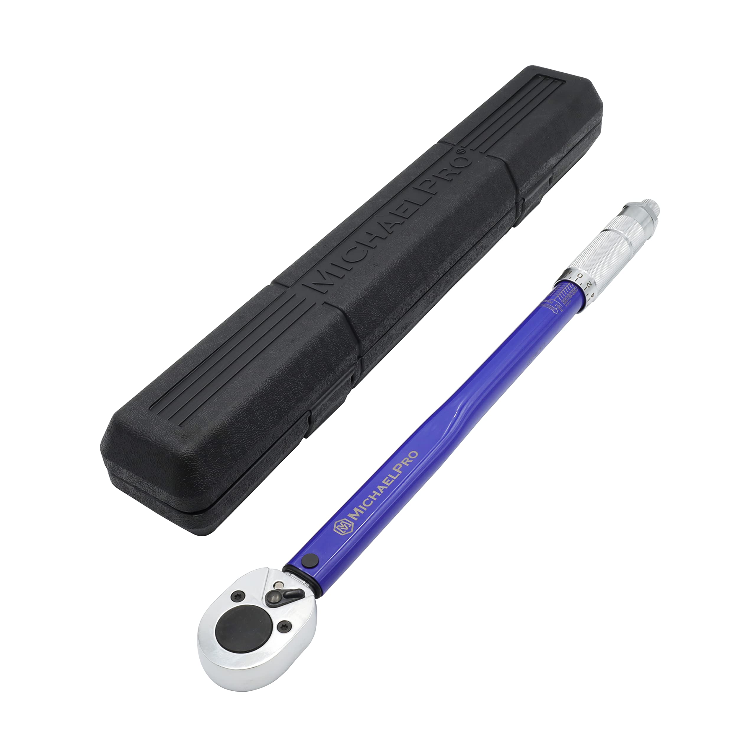 MichaelPro 1/2-Inch Drive Click Torque Wrench, 10 – 150 ft-lb (13.6 – 203.5Nm), Torque Wrench 1/2 Drive | MP001220