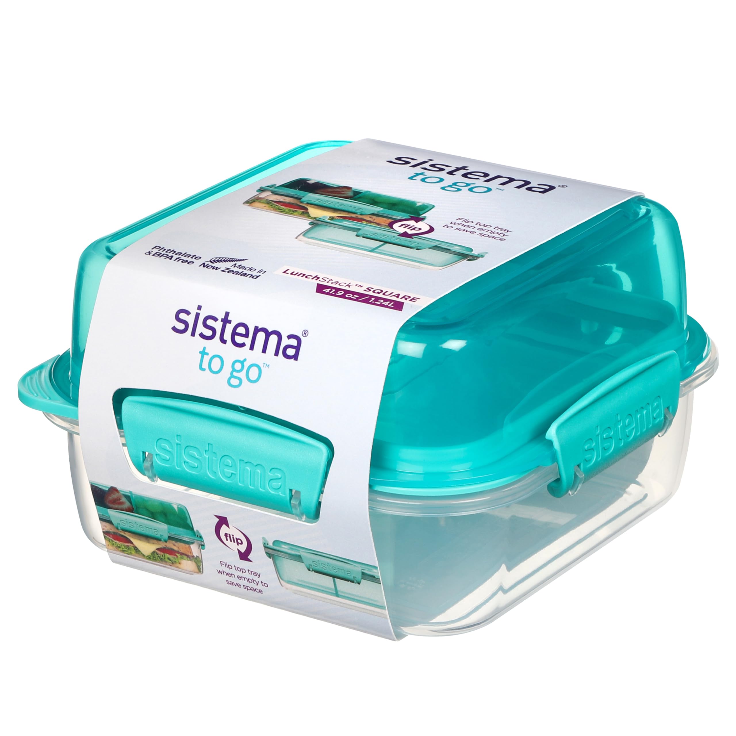 Sistema Storage Box, Assorted Colours, 1.24 L