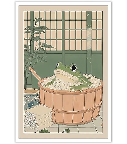 Affiche Murale Humour: Chat Gris Exotic Shorthair Sur Toilettes - Déco – Balthazart Studio