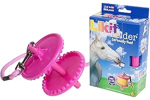 Likit Holder Stable Toy with Treat, Pink Glitter