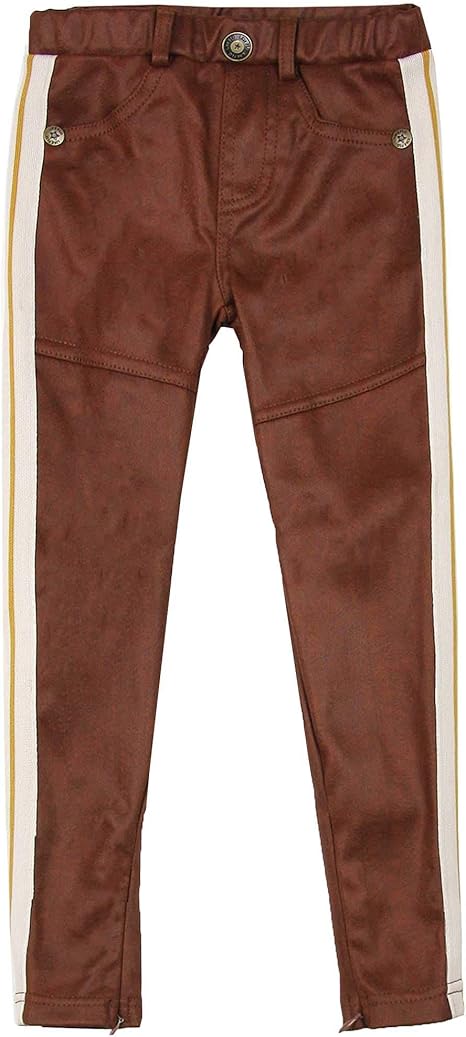 faux suede skinny pants