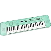 RockJam 49 Key USB Keyboard Piano with Lessons & Keynote Stickers