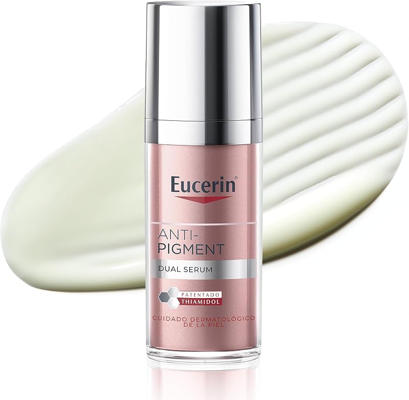 Anti-Pigment Dual Serum (30 ml), sérum facial concentrado anti-imperfeições para pele uniforme e lisa, tratamento com Ácido Hialurónico e Tiamidol, para todos os tipos de pele