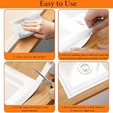 Fixmend 2 Rolls Bath Sealant Strip 126in Self-Adhesive PVC Tape White view 8