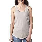 Next Level Apparel Racerback Tank (N1533) Silver, M