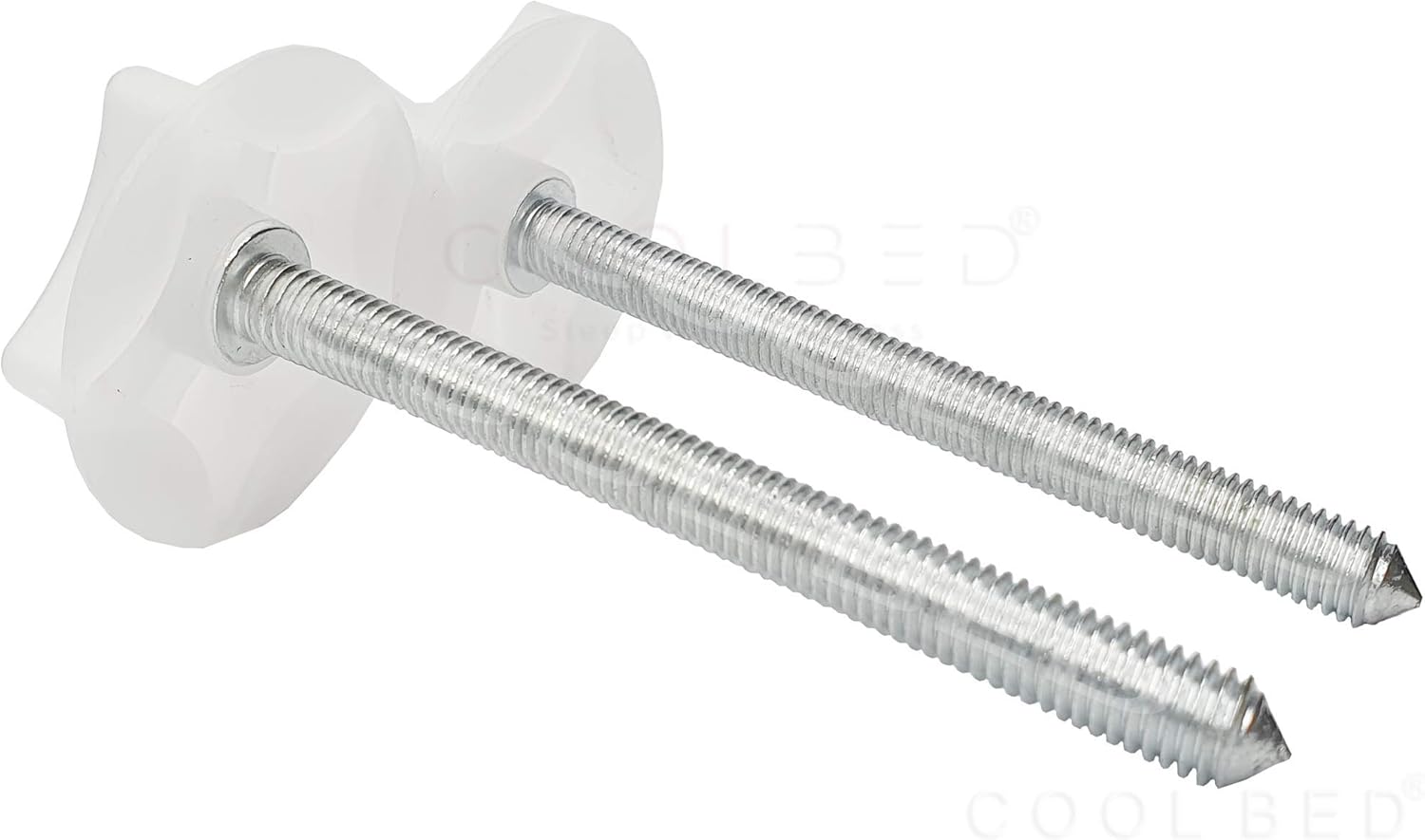 COOL BED 2 X M8 Headboard Bolts 90mm Screws with Fitted Washers Fixings for Divan Bed (2 x M8 90MM BOLTS WITH WASHER) - Image 3