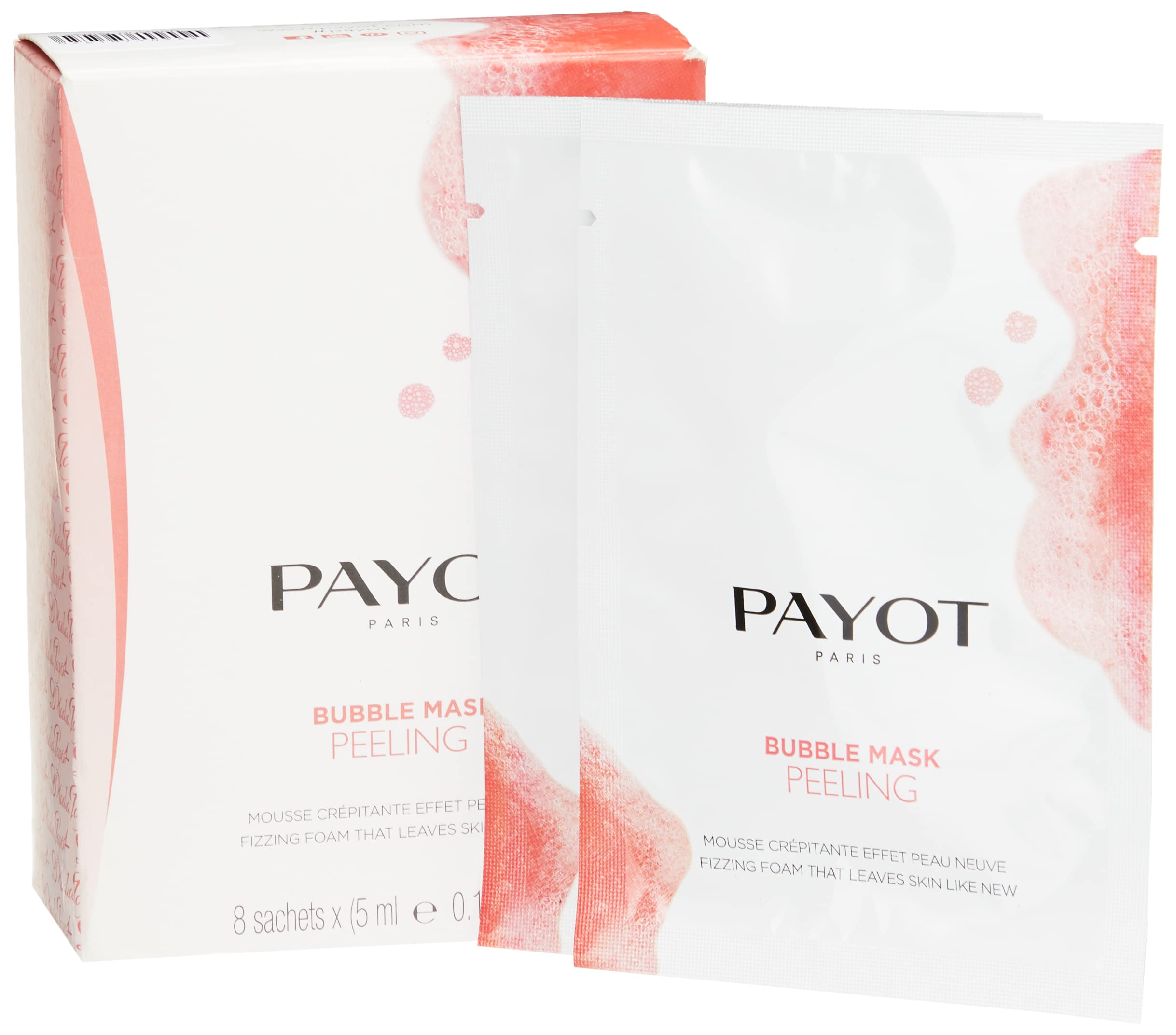 PAYOT Unisex PAYOT PARIS BUBBLE MASK PEELING 8UN, Negro, 40 UK