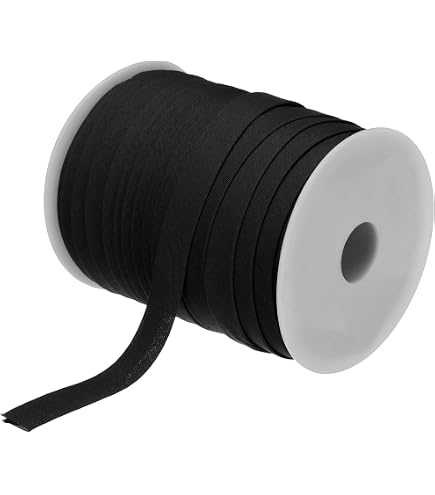 M METERXITY Ruban biais double pli en coton de 6,35 mm x 9,7 m pour