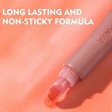 tacery Plumping Lip Oil Tinted Lip Balm Hydrating Dry Lips Moisturizing Gloss view 5