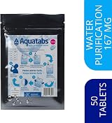 BLUE AHEAD Water Purification Tablets 167mg 50 x 20–25 L per Tablet view 3