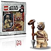 LEGO Star Wars The Mandalorian Minifigure - Tusken Raider (with Staff)