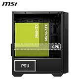 MSI MAG FORGE M110R AIRFLOW Gaming Case with ARGB Fans view 4