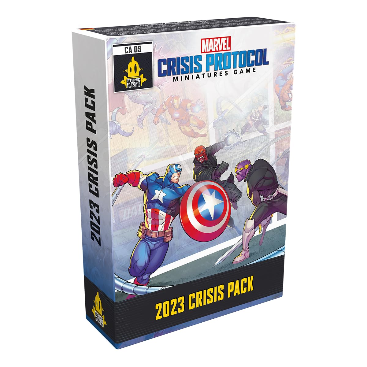 Atomic Mass Games | Marvel Crisis Protocol: Crisis Card Pack 2023 - Refresh and Enhance Your Gameplay! Tabletop Superhero Game for Kids and Adults, Ages 14+, 2 Players, 90 Minute Playtime