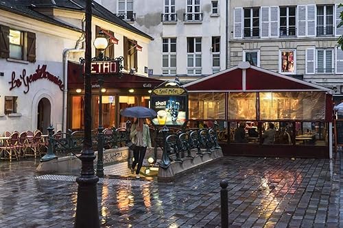 Amazon Com Paris Photography Metro Station Entrance Night