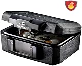 Master Lock Fireproof Safe Box 5L with Key 36.2 x 28.4 x 15.6 cm Black view 7