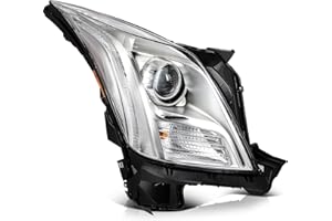LBRST Headlight assembly Fit for Cadillac XTS 2013-2017 Titanium Chrome Housing Passenger Side GM2503374 84450398