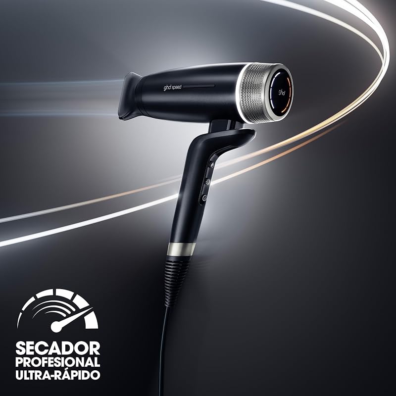 Speed - Secador Jónico Profissional Ultra-Rápido - Preto
