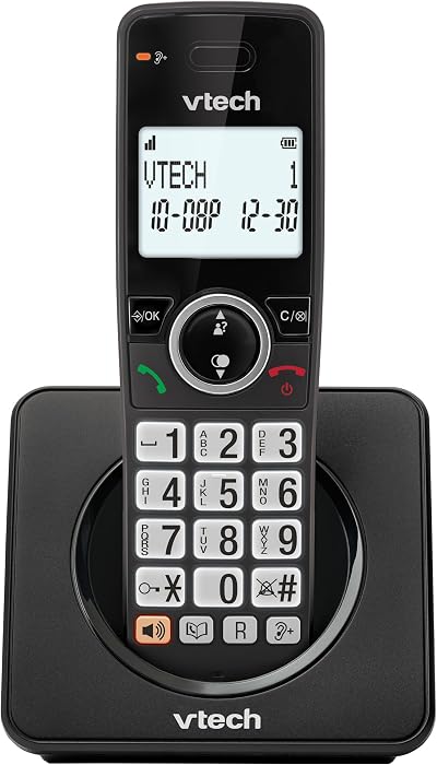 VTech EA5000 DECT Cordless Phone with Call Block 18h Talk Time